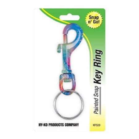 Hy-Ko Prod Snap Key Ring ASSTD KF520